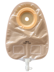 MED One piece Convex transparent urostromy bag 50mm