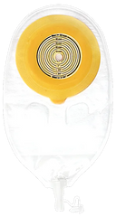 MED One Piece Transparent Uro Bag with Spiral Adhesive 10-55mm