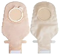 MED Two Piece Transparent Colo Bag Trans 60mm