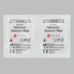 Hollister Adapt Universal Remover Wipes No Sting 7760