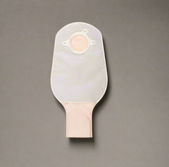 Convatec SUR-FIT Natura Two-Piece Drainable pouch with 1-sided comfort panel and Tail Clip Transparent 57mm 401513