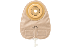 MED One piece Convex transparent urostromy bag 50mm