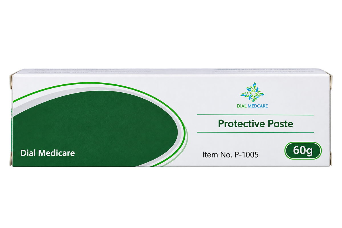 Ostomy paste without Alcohol
