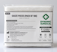 Non-Sterile 10x10 cm 8-ply Gauze – 100 pcs Packet