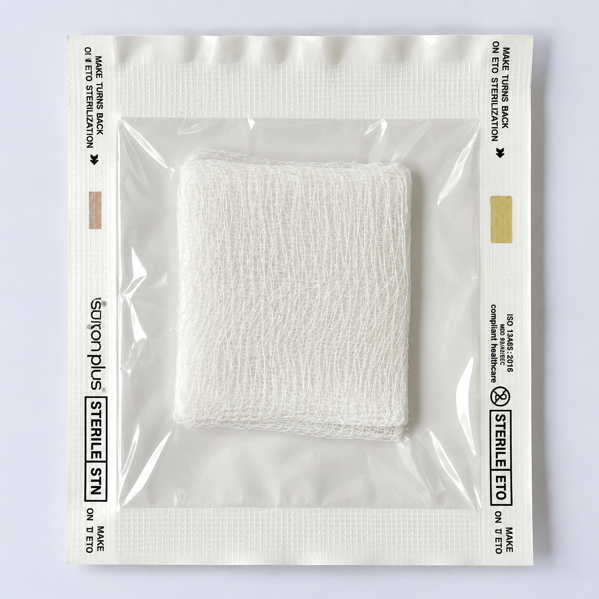 Sterile Gauze 5x5 cm 8-ply – Pack of 25 pcs