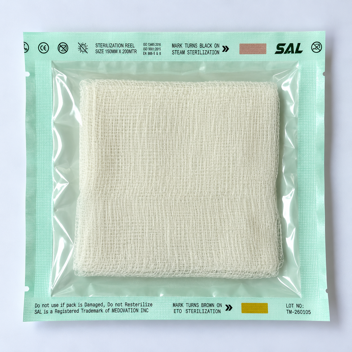 Sterile Gauze 10x10x8ply pack of 25