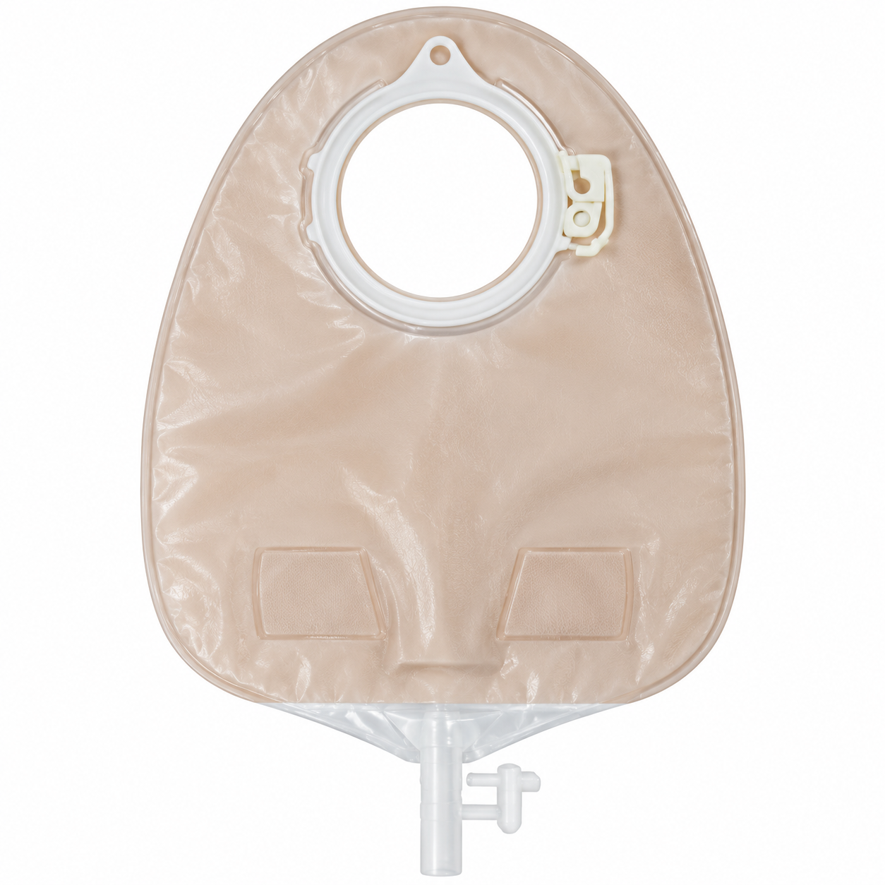 Two Piece Transparent Uro Bag 60mm