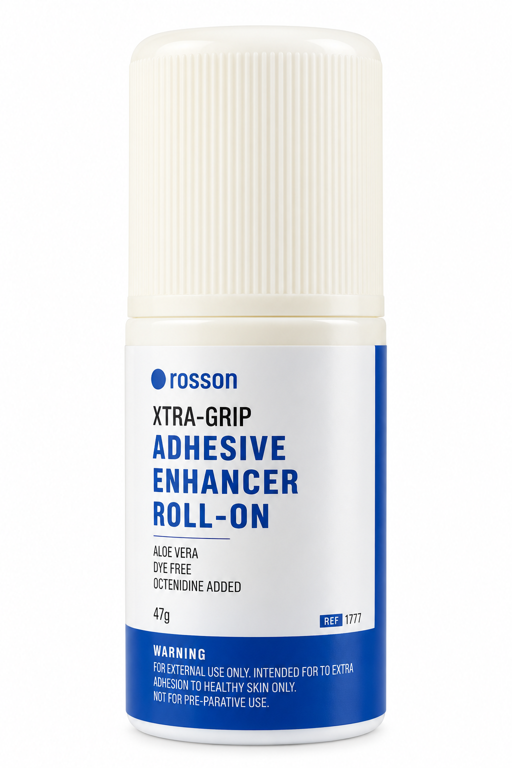 Xtra-grip adhesive enhancer roll-on rosson