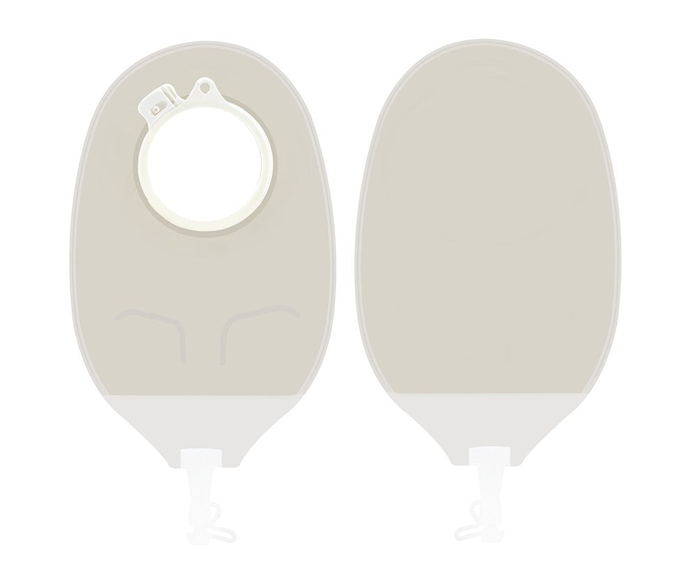 VIVOELITE 2 Pc Colostomy/Ileostomy 70mm Opaque Bag